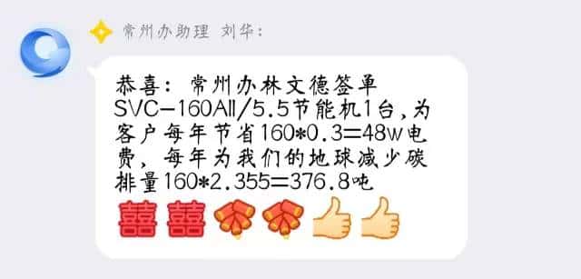 薩震常州辦部分喜報(bào)截圖